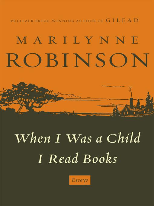 Cover image for When I Was a Child I Read Books